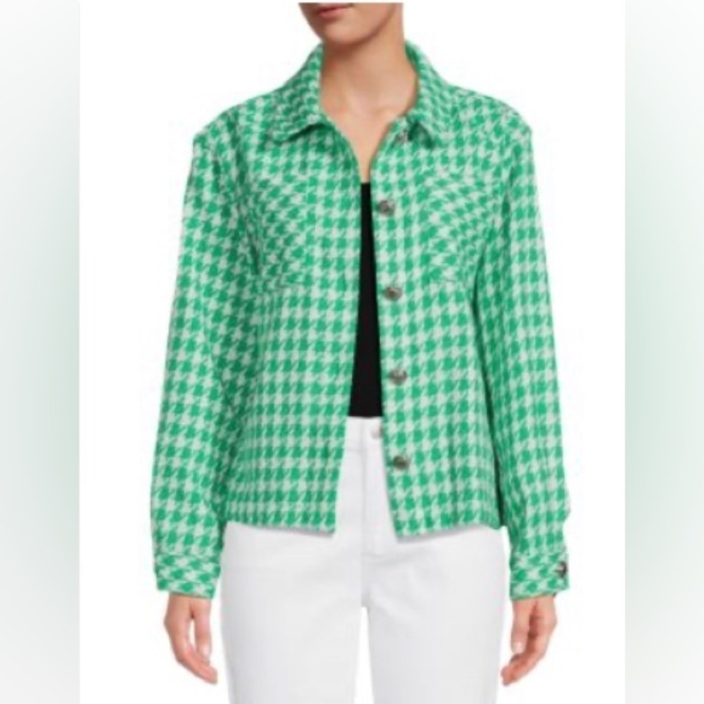 Karl Lagerfeld houndstooth oversized Jacket